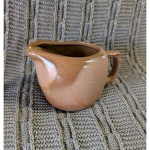 Frankoma Pottery Cream/Gravy Brown 5A Mid Century Modern Excellent Condition